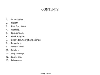 Preparation For Electric Chair Preparation For Electric Chair